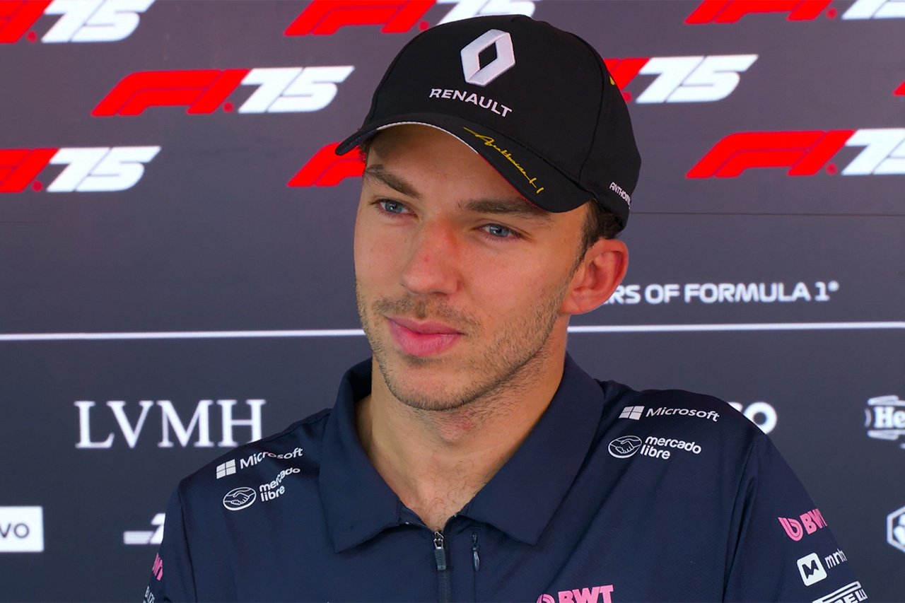 ピエール・ガスリー F1ベルギーGP決勝「帰りの飛行機で角田裕毅は…」