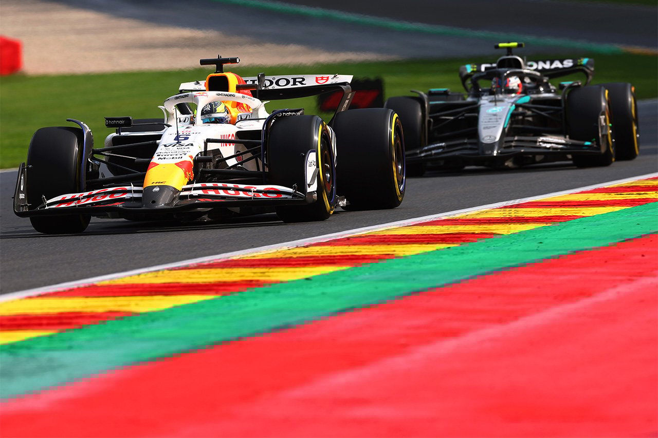 アイザック・ハジャー（ビザ・キャッシュアップ・RB・フォーミュラワン・チーム） ベルギーGP F1 ベルギーグランプリ