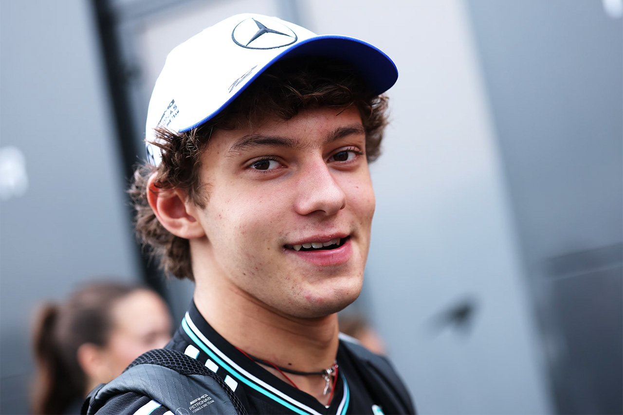 ハンガリーGP F1 アンドレア・キミ・アントネッリ