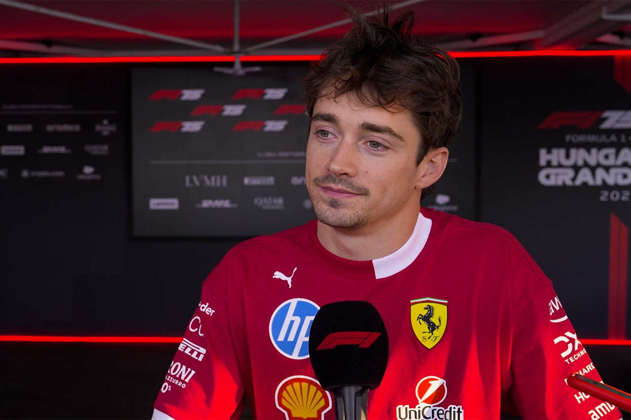 シャルル・ルクレール F1ハンガリーGP初日「マクラーレンにはまだ届かない」