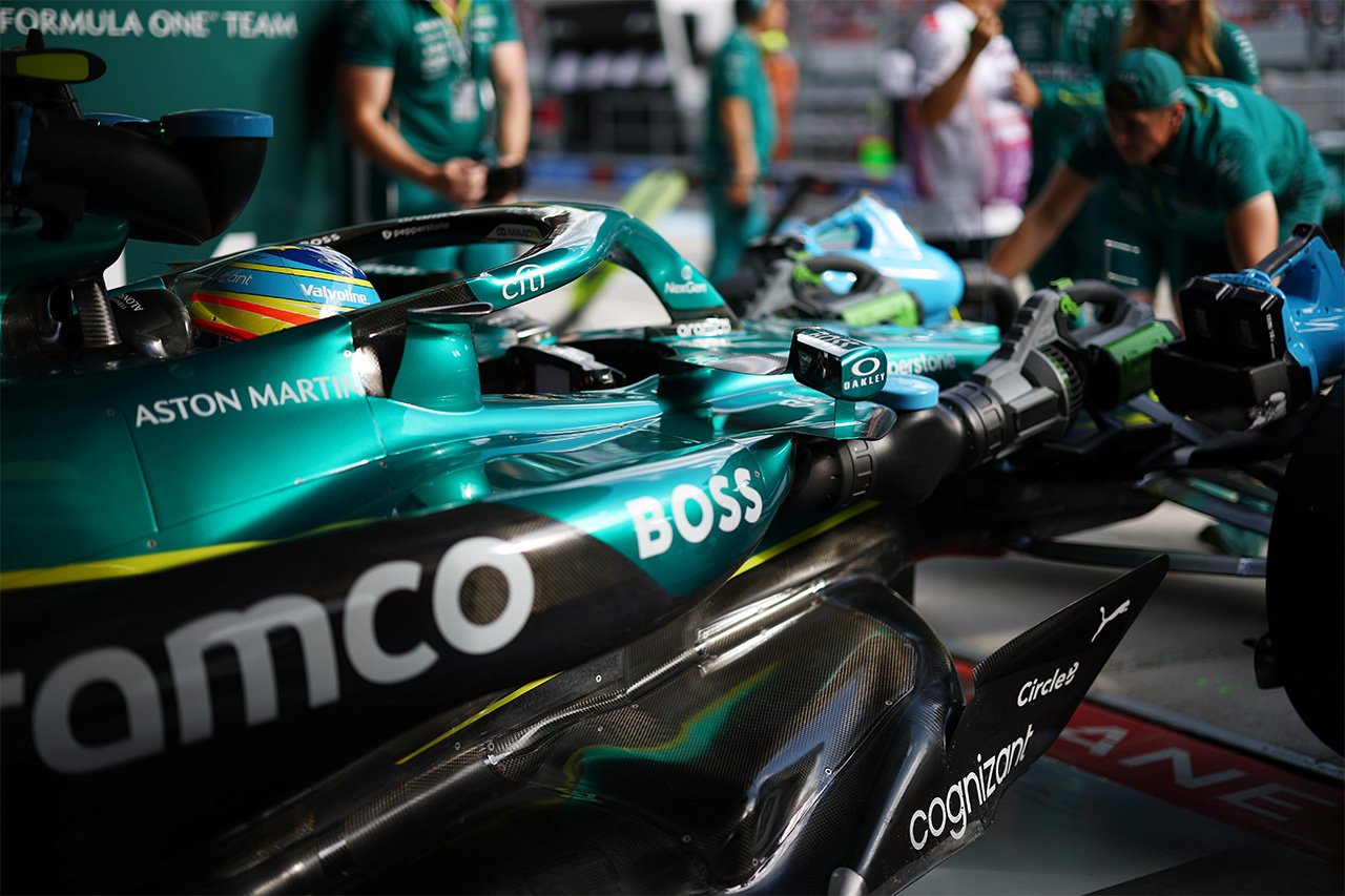 フェルナンド・アロンソ(アストンマーティン・コグニザント・フォーミュラワンチーム) ハンガリーGP F1 ハンガリーグランプリ