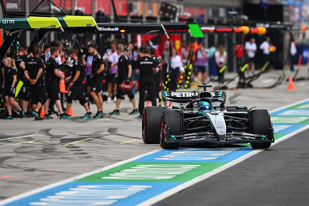 ジョージ・ラッセル（メルセデスAMG・ペトロナス・モータースポーツ） ハンガリーGP F1 ハンガリーグランプリ