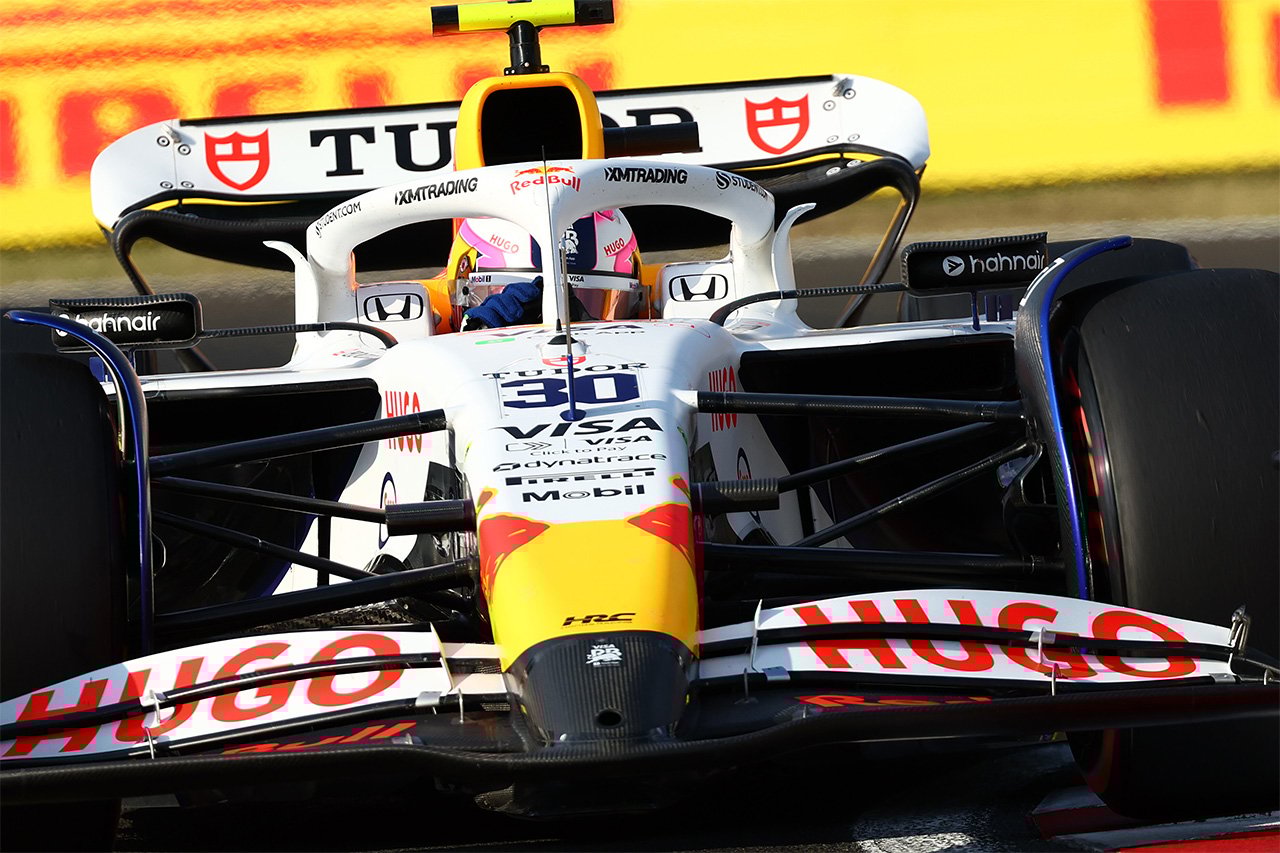 リアム・ローソン(ビザ・キャッシュアップ・RB・フォーミュラワン・チーム) ハンガリーGP F1 ハンガリーグランプリ
