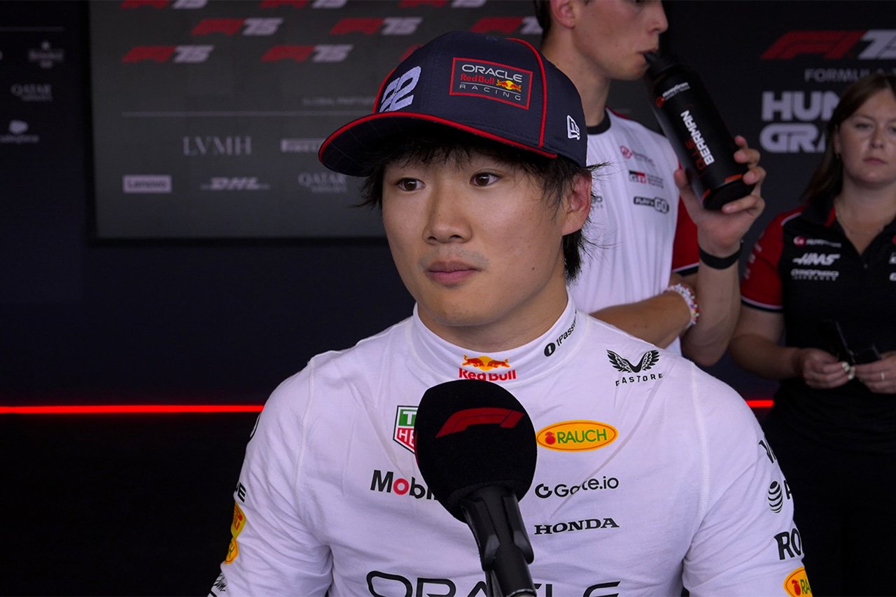 角田裕毅 F1ハンガリーGP初日 「本来感じるはずのグリップがない」