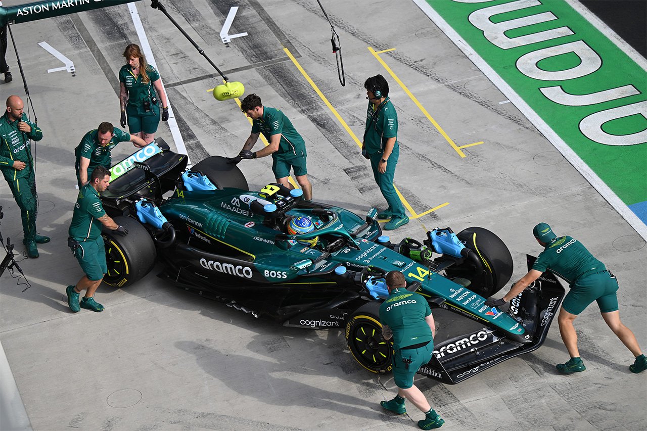 フェルナンド・アロンソ アストンマーティン・コグニザント・フォーミュラワンチーム ハンガリーグランプリ