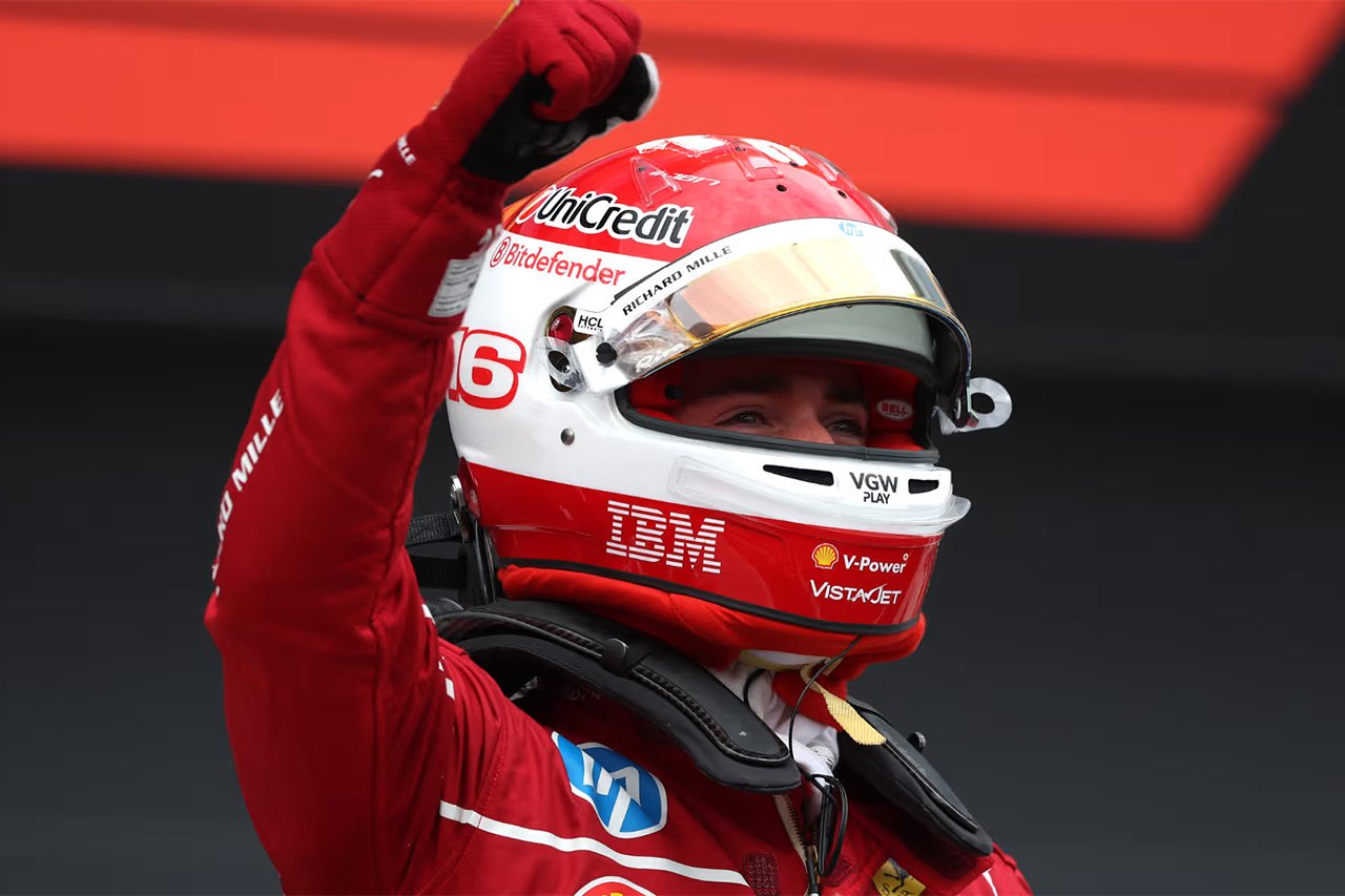 F1ハンガリーGP予選:シャルル・ルクレールが劇的ポール 角田裕毅Q1敗退