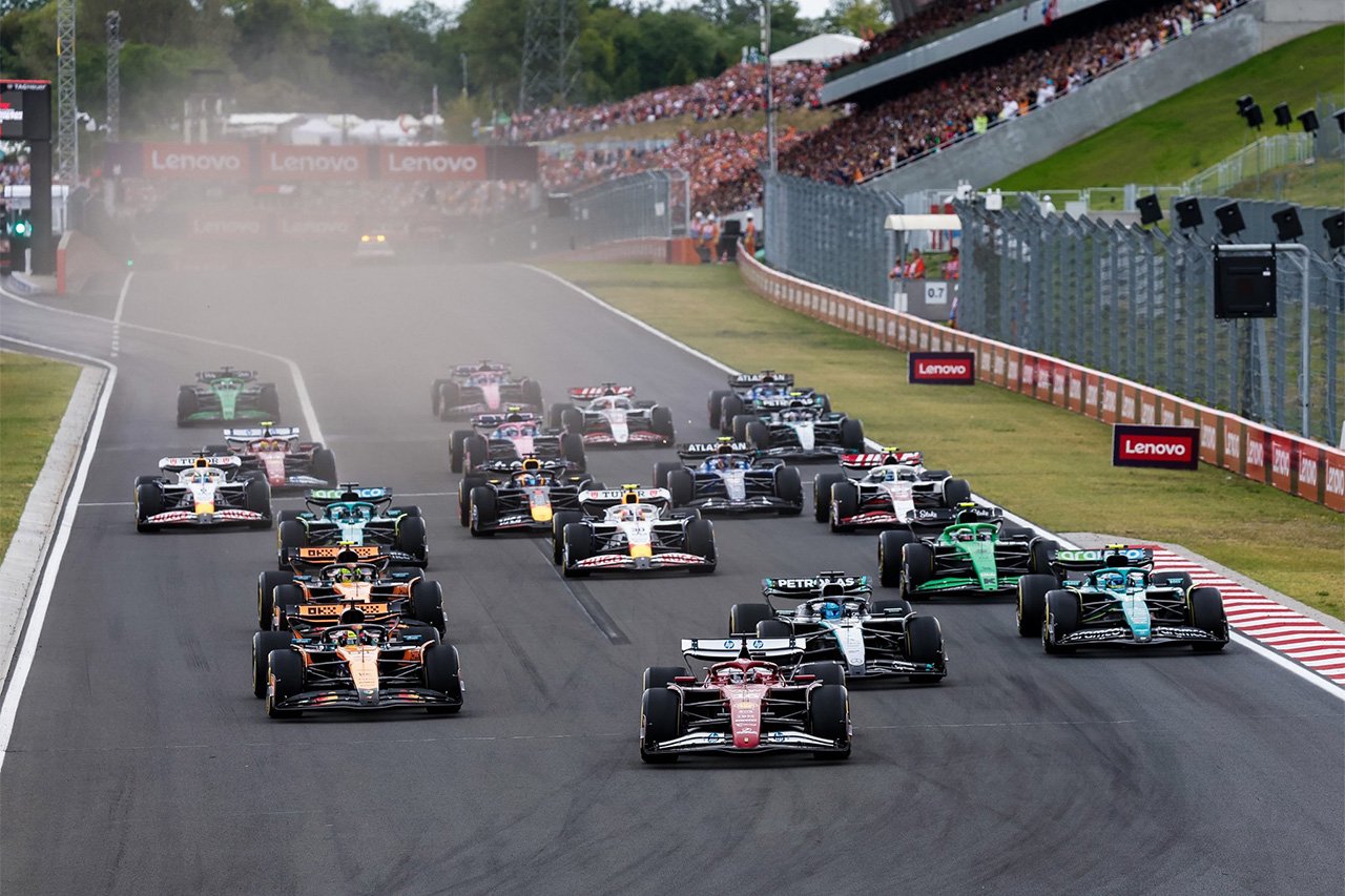 角田裕毅は18位 … 2025年F1ハンガリーGP 決勝:結果・タイムシート