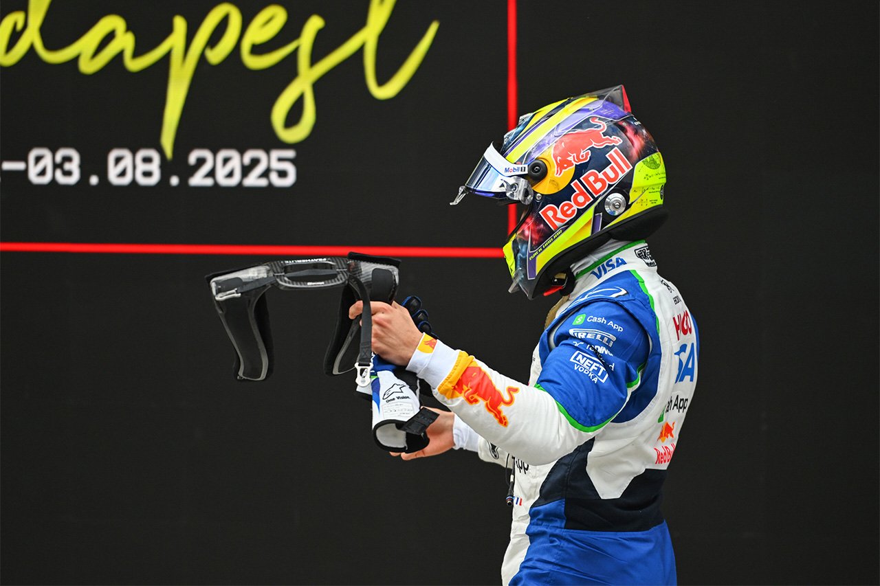 アイザック・ハジャー ビザ・キャッシュアップ・RB・フォーミュラワン・チーム ハンガリーグランプリ