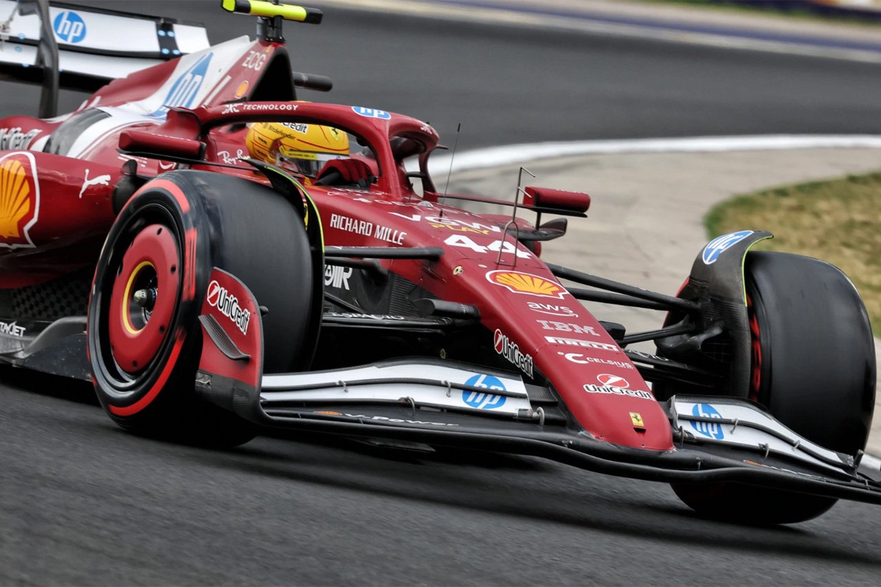 ルイス・ハミルトン スクーデリア・フェラーリ ハンガリーグランプリ