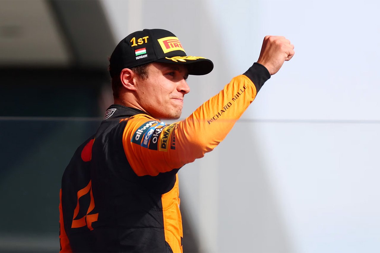 ランド・ノリス F1ハンガリーGP決勝「1ストップは賭けだった」