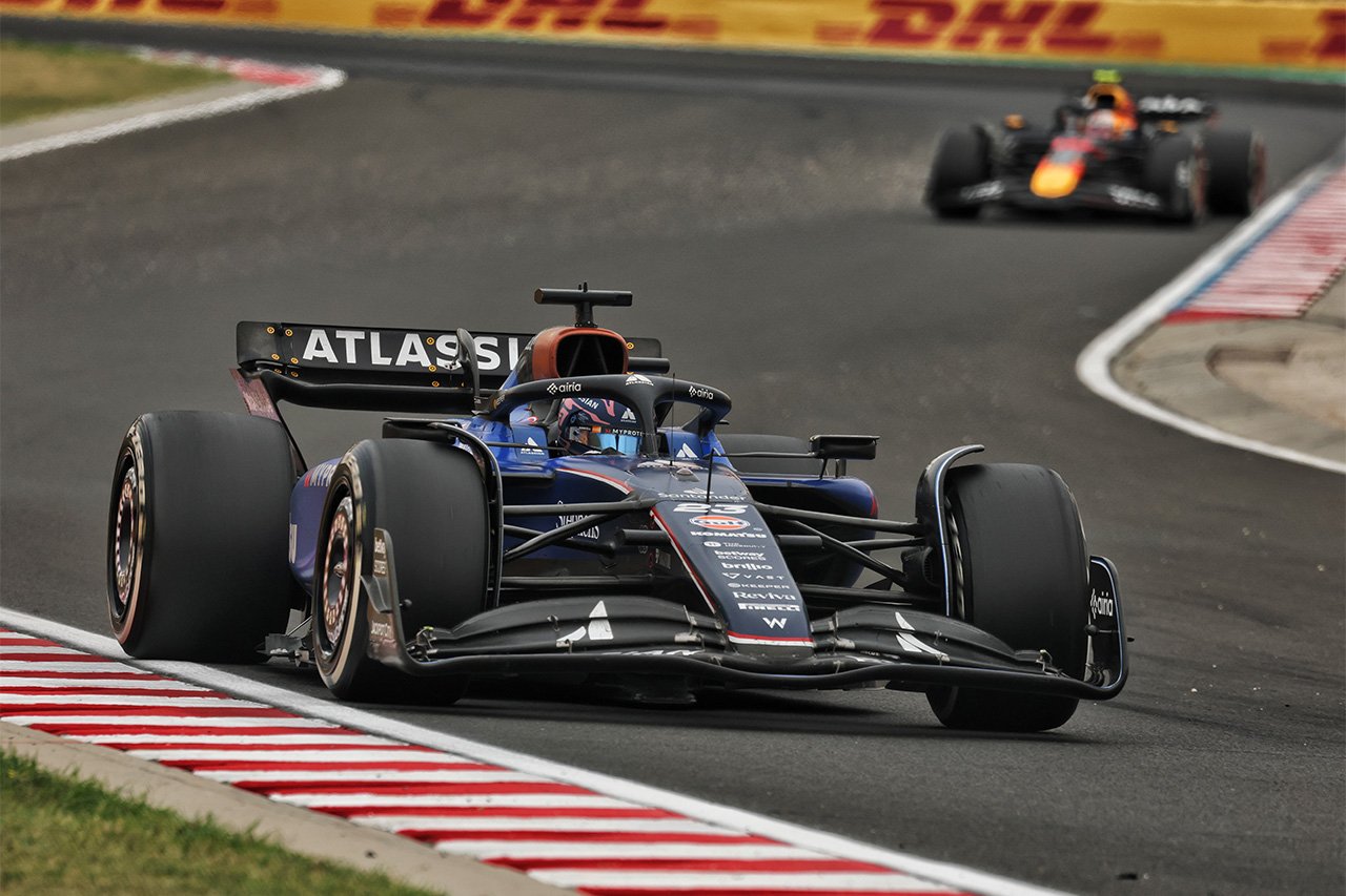 アレクサンダー・アルボン ハンガリーGP F1 ウィリアムズ・レーシング