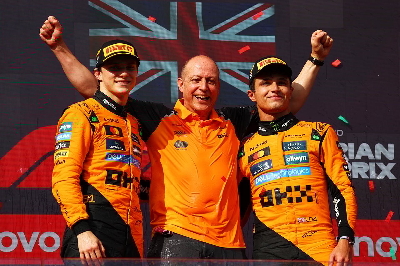 F1ハンガリーGP決勝 プレイバック:ランド・ノリス逆転V 角田裕毅は苦戦17位