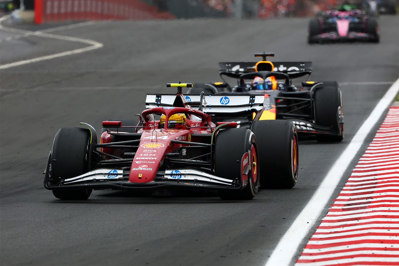 ハンガリーGP F1 マックス・フェルスタッペン(レッドブル)