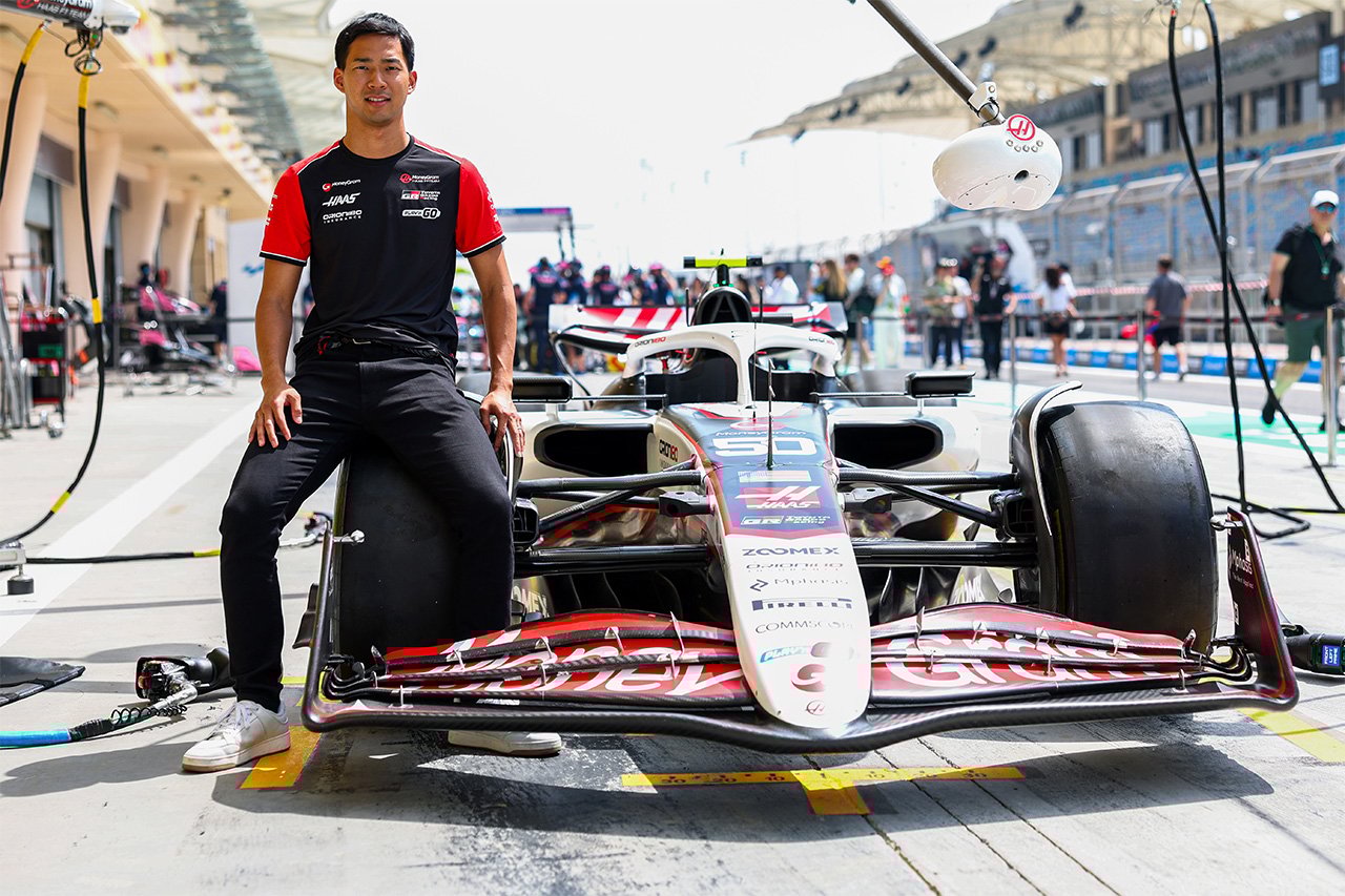 ハースF1チーム 富士スピードウェイのTPCテストで来場ファンサービスを実施