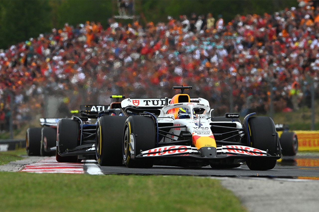 アイザック・ハジャー ハンガリーGP F1 ビザ・キャッシュアップ・RB・フォーミュラワン・チーム