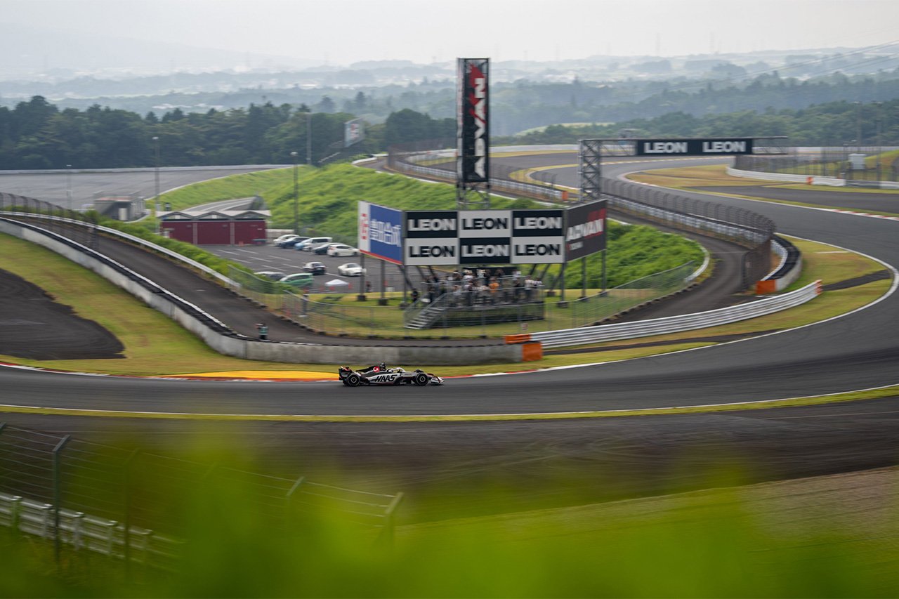ハースF1チーム 2日間のTPCで富士スピードウェイに6200人が来場