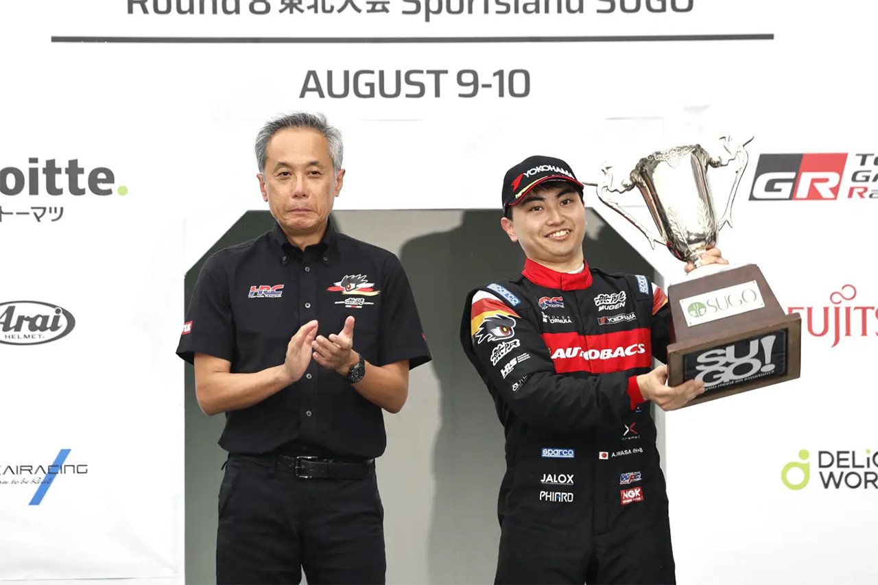 岩佐歩夢 スーパーフォーミュラ初優勝「時間がかかってしまい申し訳ない」