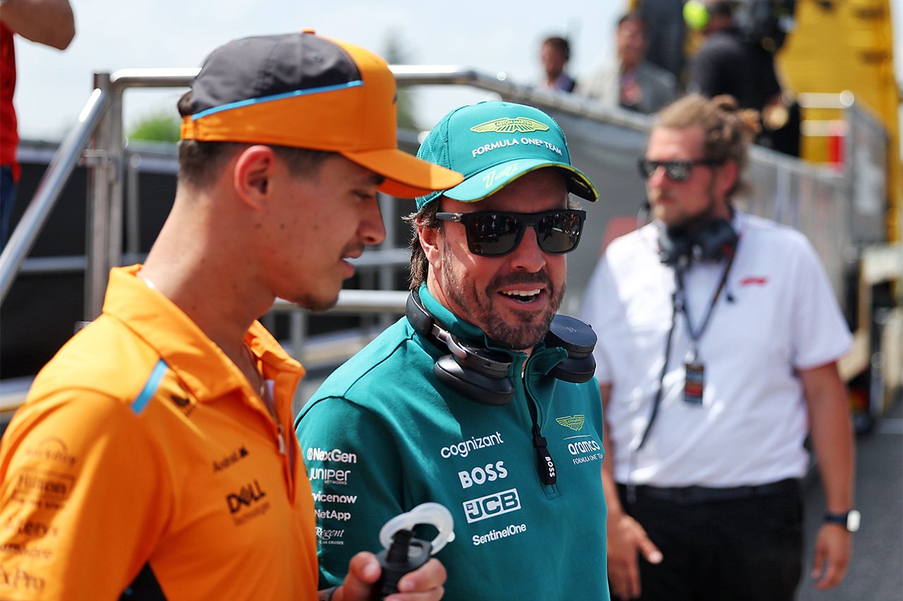 ランド・ノリス F1の現在地を実感「アロンソやハミルトンと戦うのは非現実的」