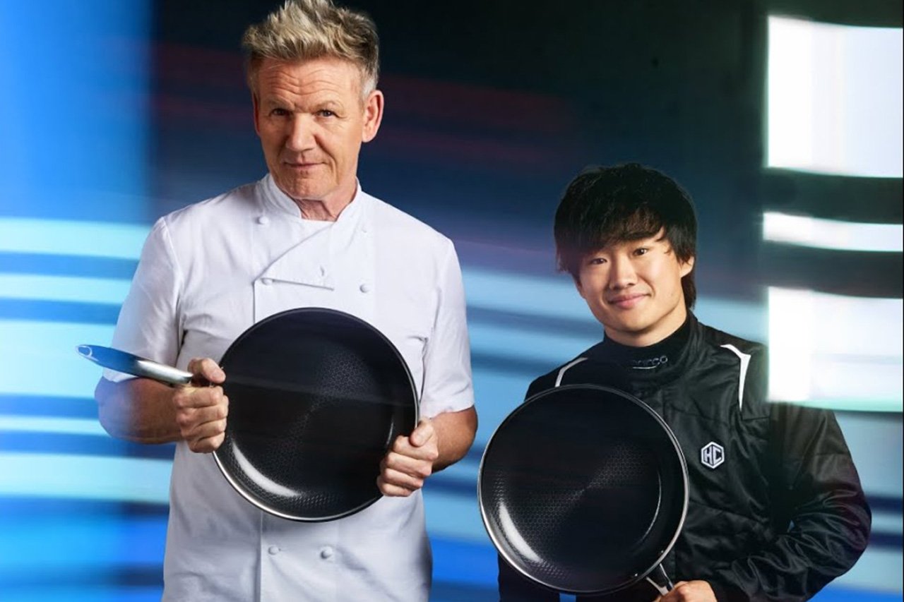 角田裕毅 ゴードン・ラムゼイと共演：F1でHexCladのアンバサダー就任