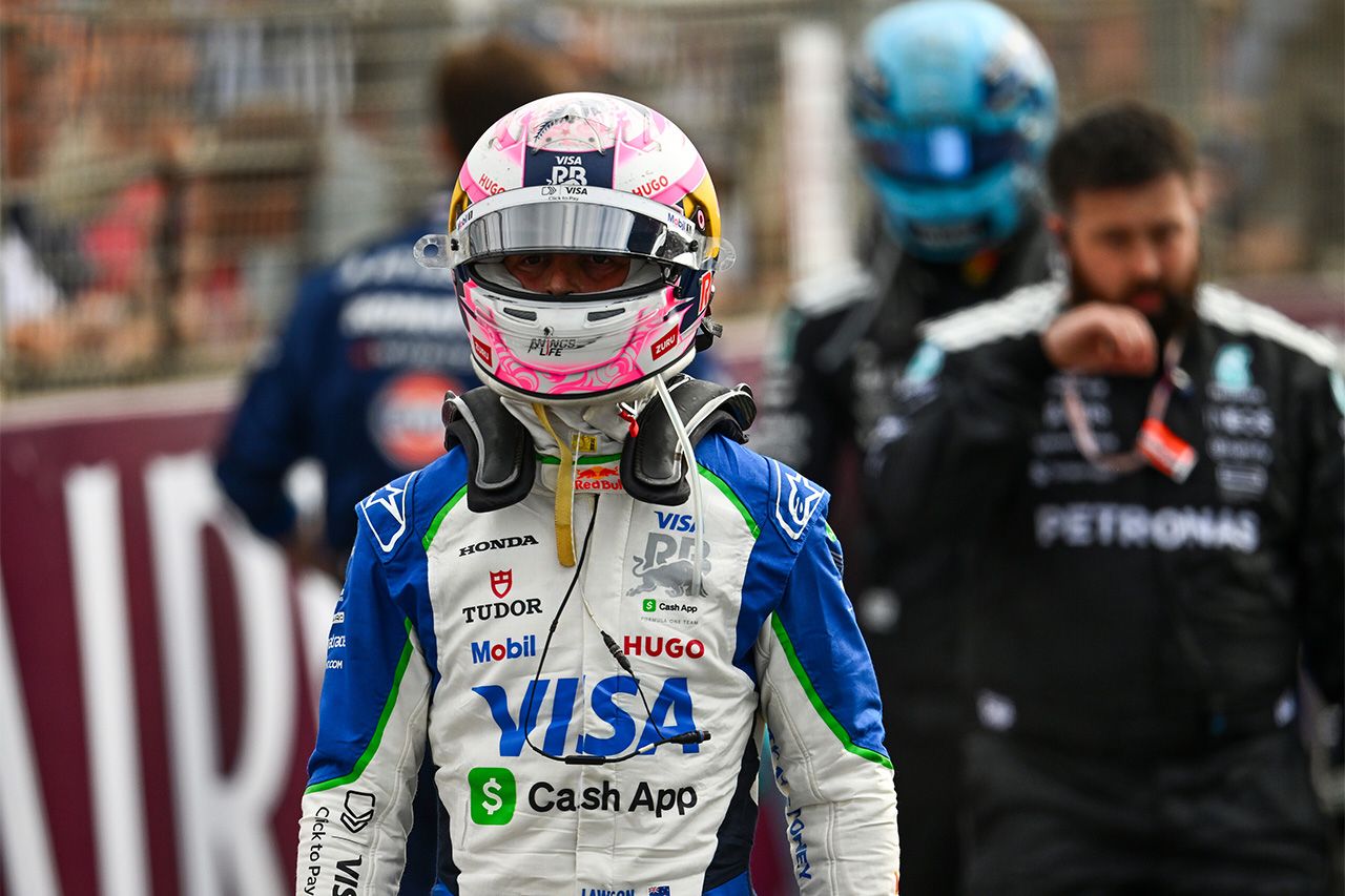 リアム・ローソン F1オランダGPの接触でサインツと舌戦「直接話しに来い」
