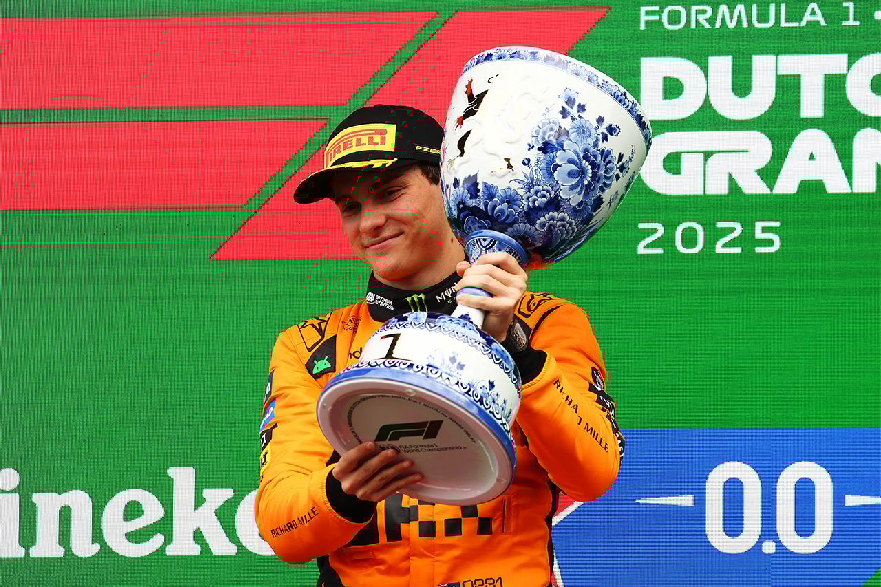 オスカー・ピアストリ F1オランダGP優勝「まだポイント差は安心できない」