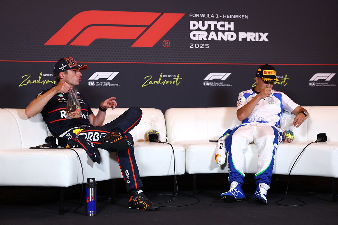 マックス・フェルスタッペン アイザック・ハジャー F1 オランダGP レッドブル