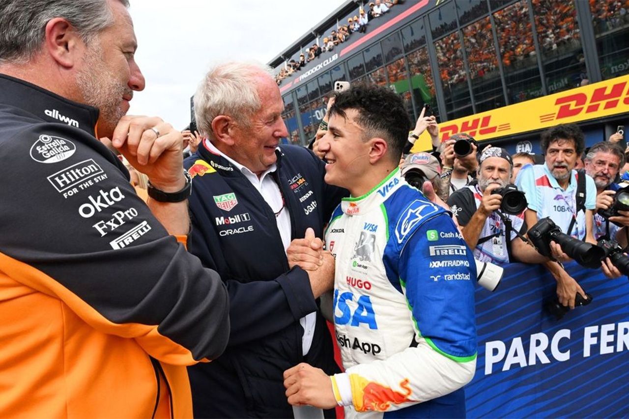 アイザック・ハジャー F1 ヘルムート・マルコ レッドブル・レーシング