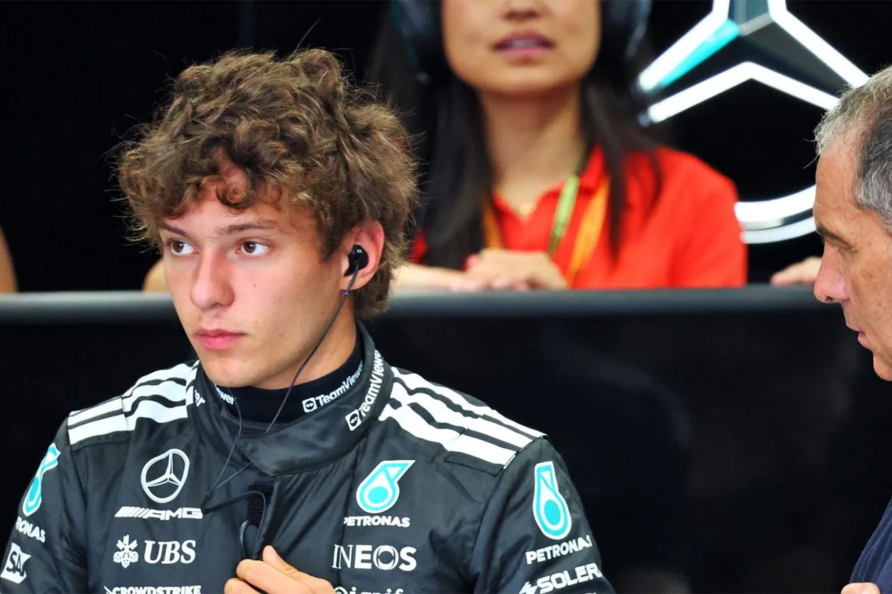 アンドレア・キミ・アントネッリ F1 メルセデスAMG・ペトロナス・モータースポーツ