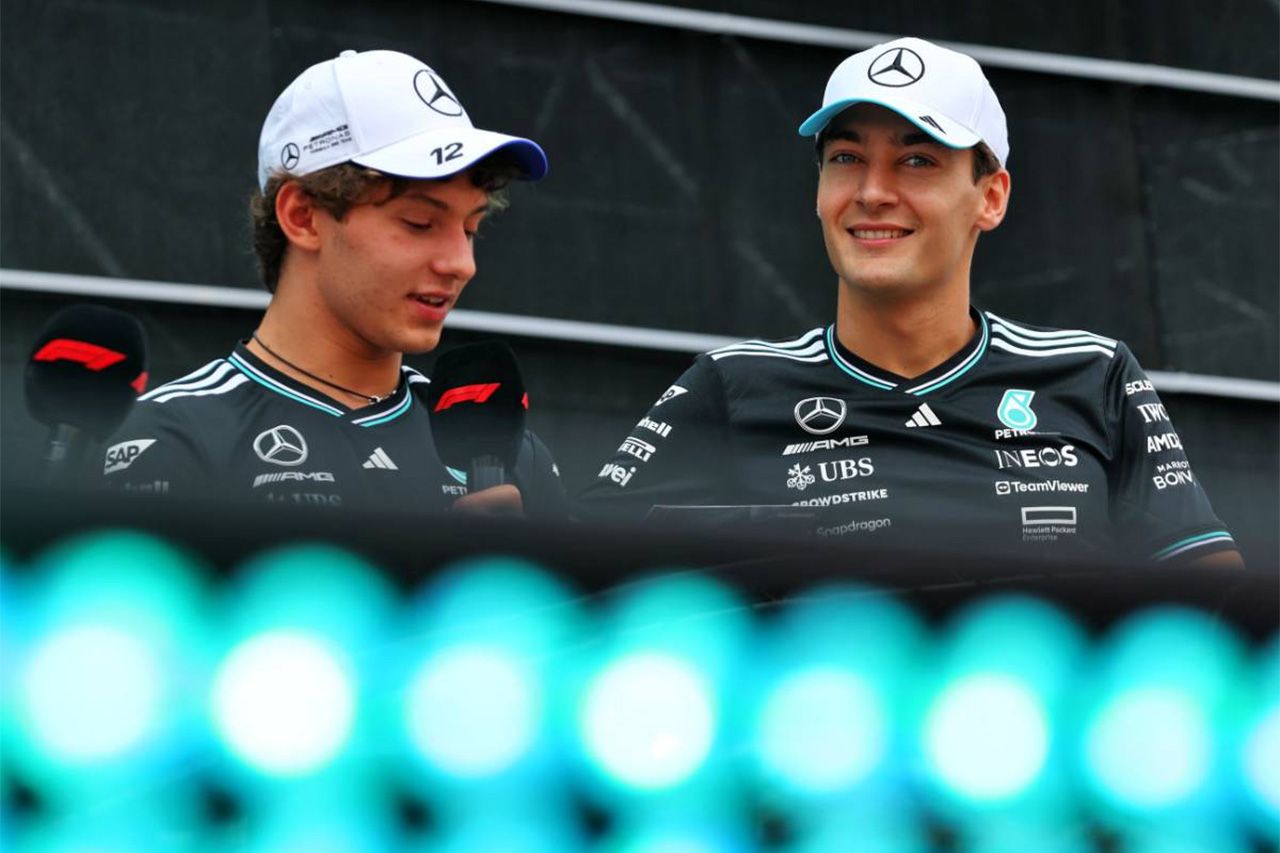 メルセデスF1 2026年もラッセルとアントネッリの継続起用を確認