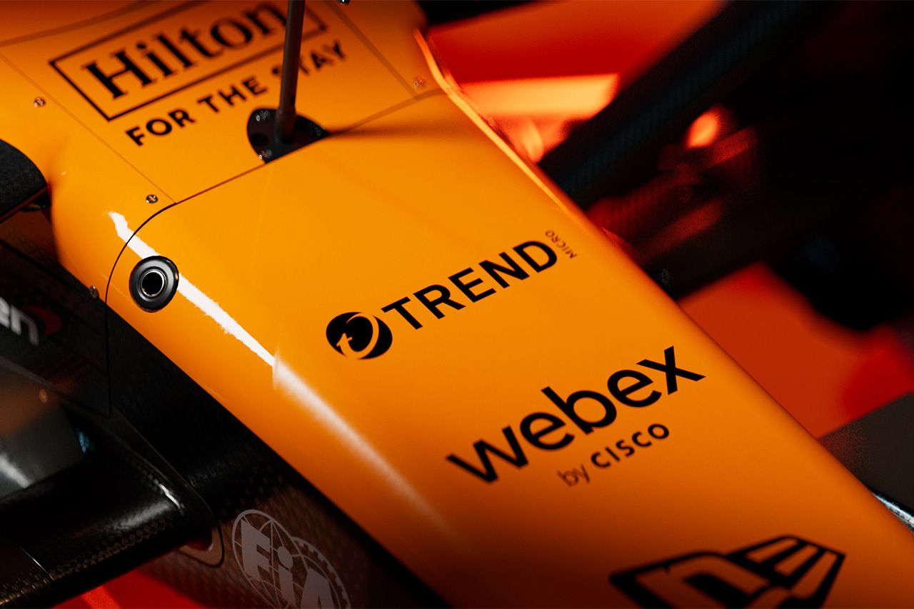 マクラーレンF1 トレンドマイクロがオフィシャルパートナーに就任