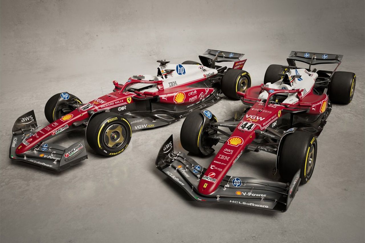 フェラーリ F1イタリアGPで特別カラーリング 1975年ラウダ戴冠50周年を祝福
