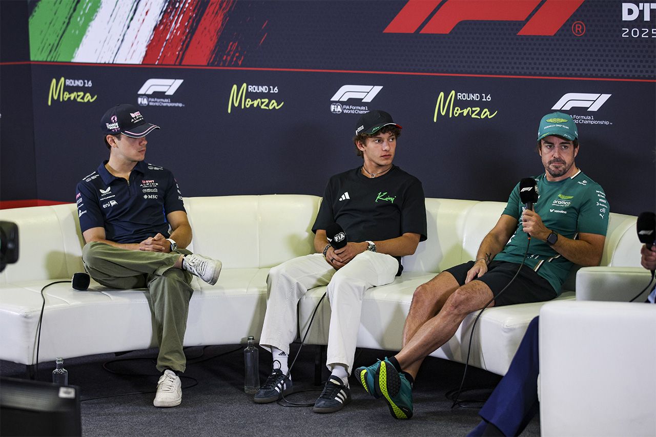 F1イタリアGP 木曜会見 Part.1  - アロンソ、アントネッリ、コラピント
