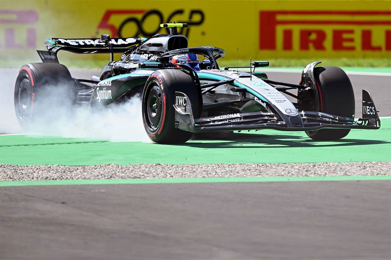 キミ・アントネッリ F1イタリアGP初日コースオフも「自信は揺るがない」