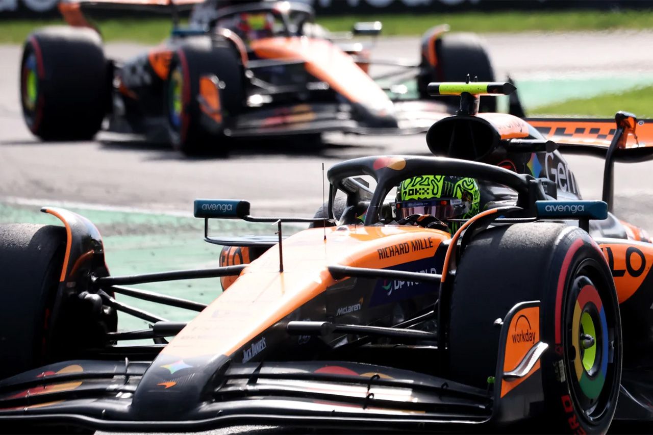 ランド・ノリス「前例と決めつけるのは愚か」マクラーレンF1順位交代を正当化