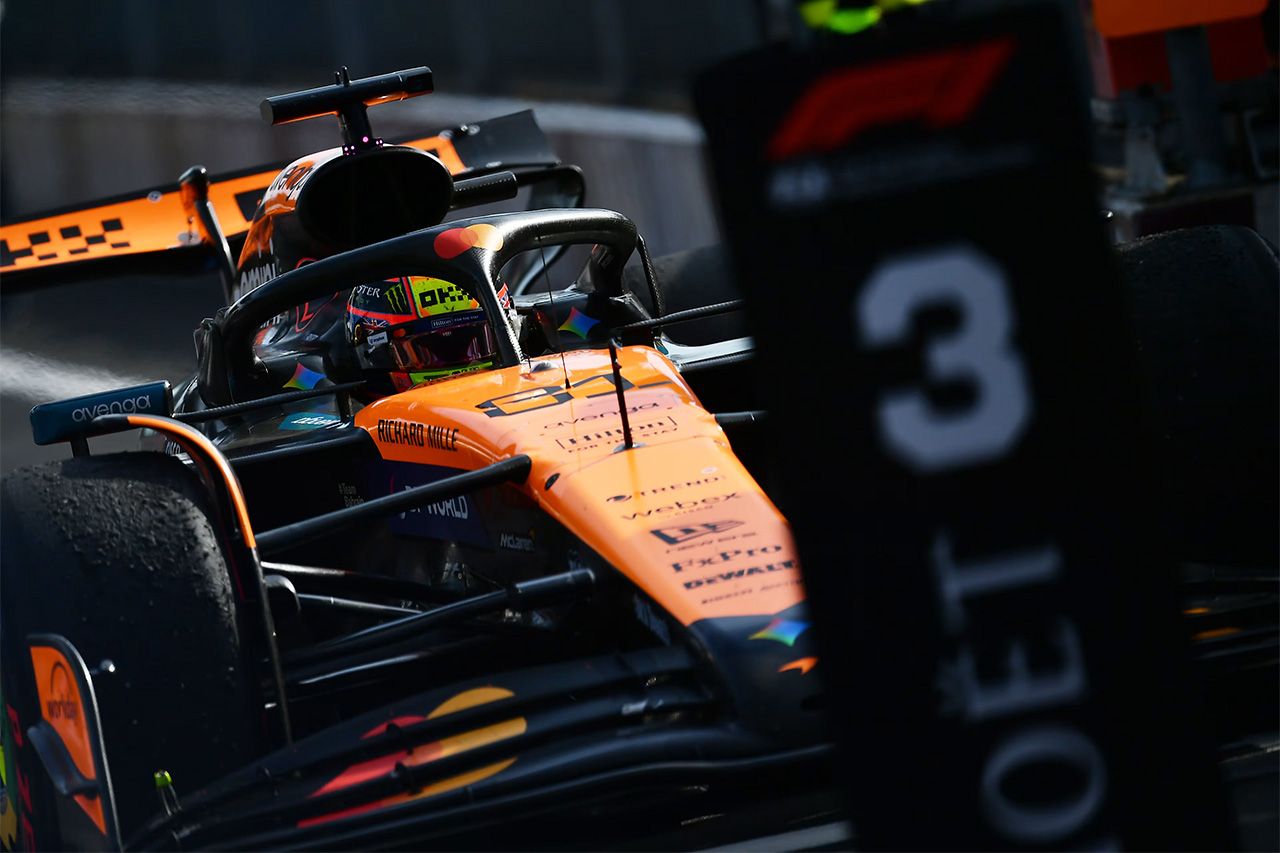 オスカー・ピアストリ F1イタリアGPで2位返上「遅いピットもレース？」