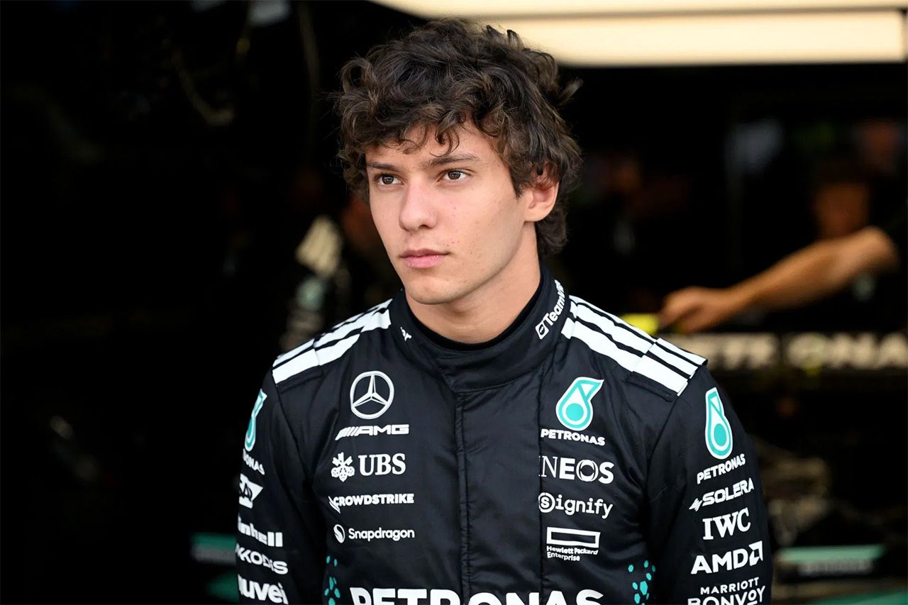 メルセデスF1幹部 アントネッリのスタート失速原因は「クラッチ操作ミス」