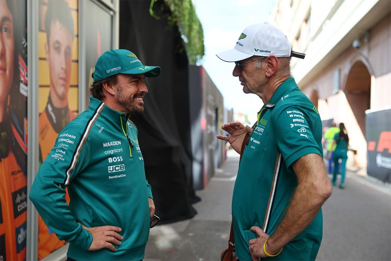 アストンマーティンF1加入のニューウェイをアロンソ称賛「芸術家のようだ」