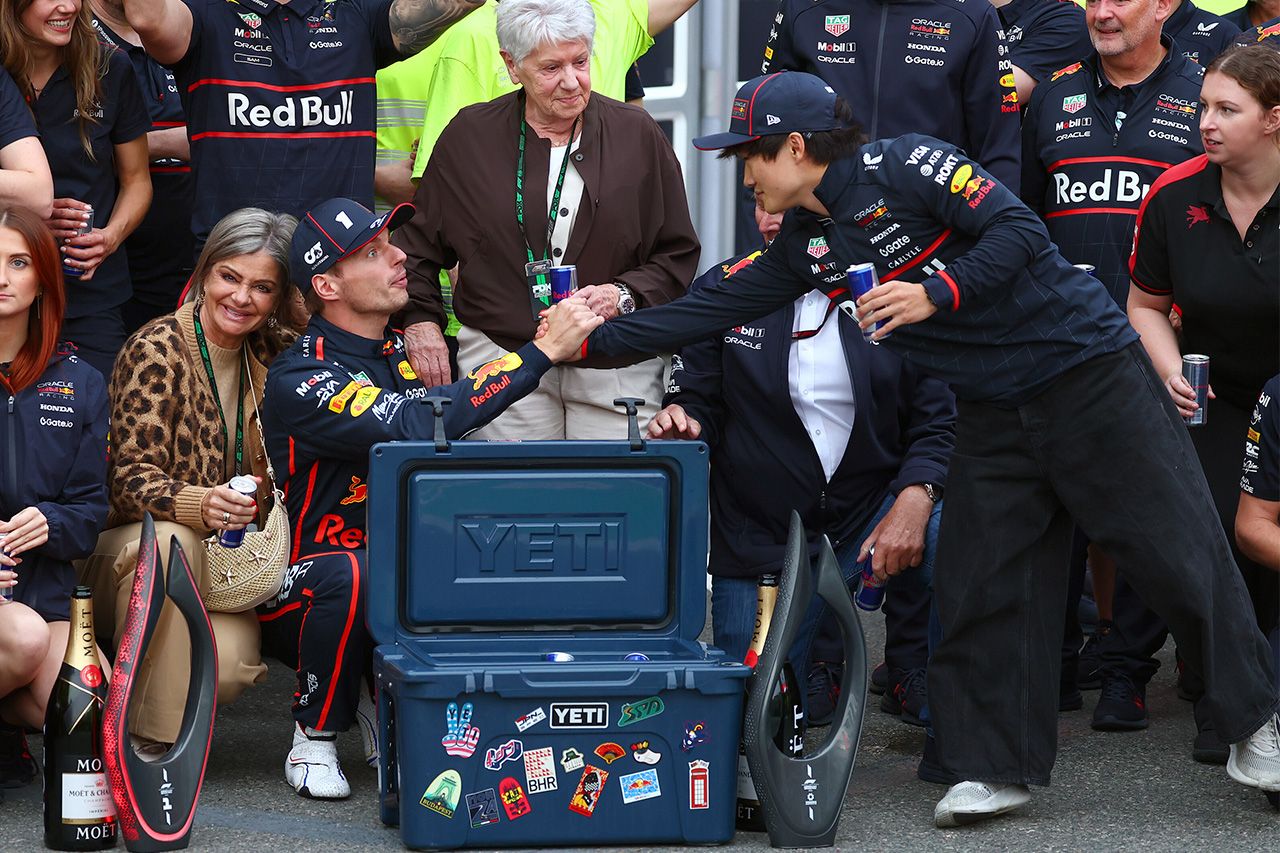 角田裕毅 「マックスのF1タイトル争いを考え無理にローソンを攻めなかった」