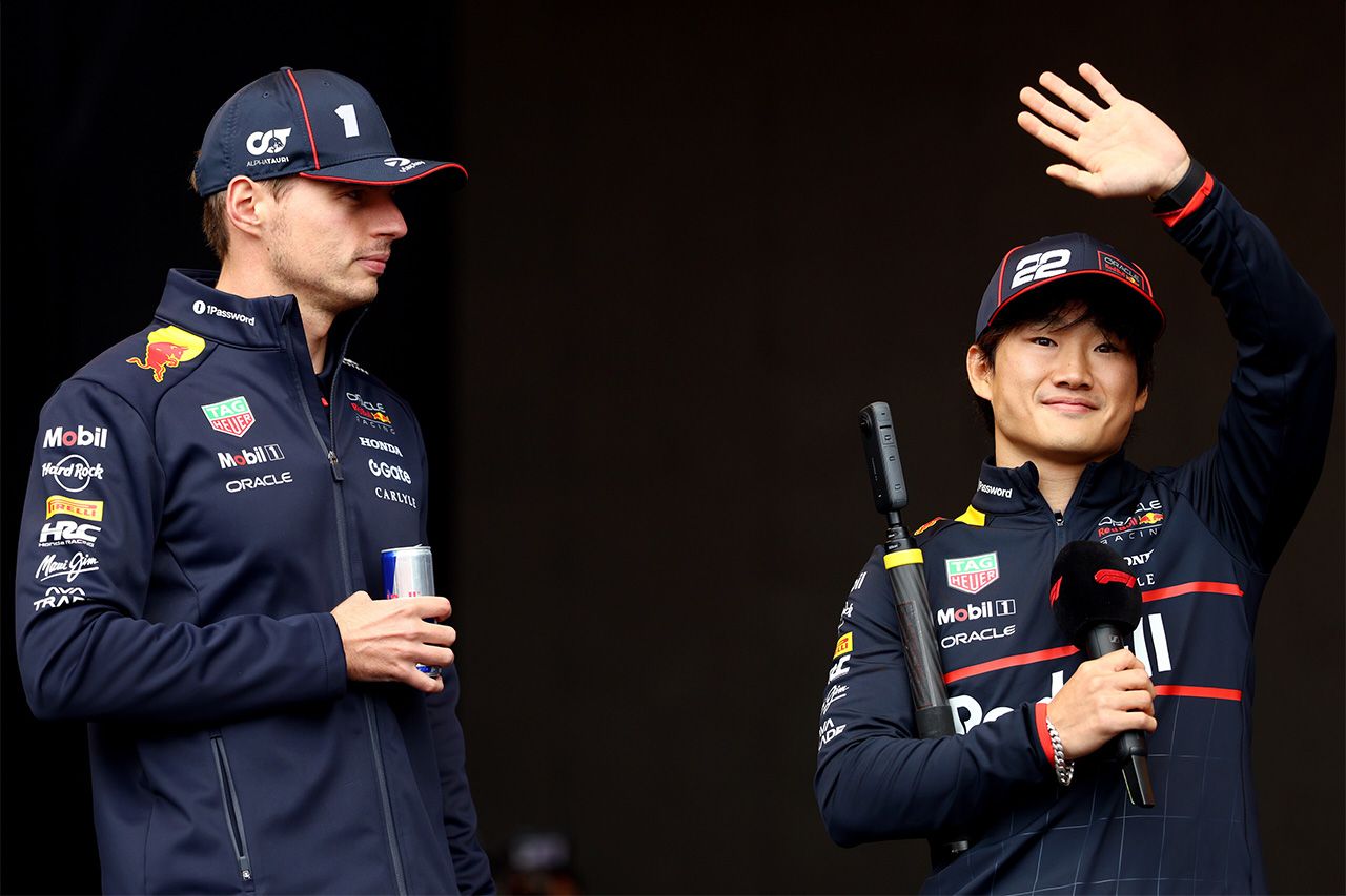 角田裕毅 「レッドブルのF1マシンがフェルスタッペン専用とは思ってない」