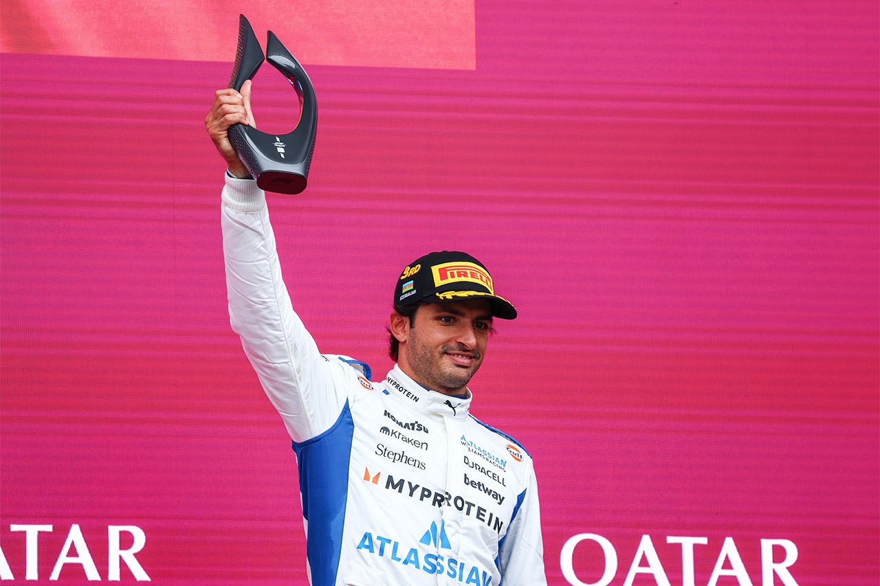 カルロス・サインツJr. (ウィリアムズ・レーシング) F1 アゼルバイジャンGP