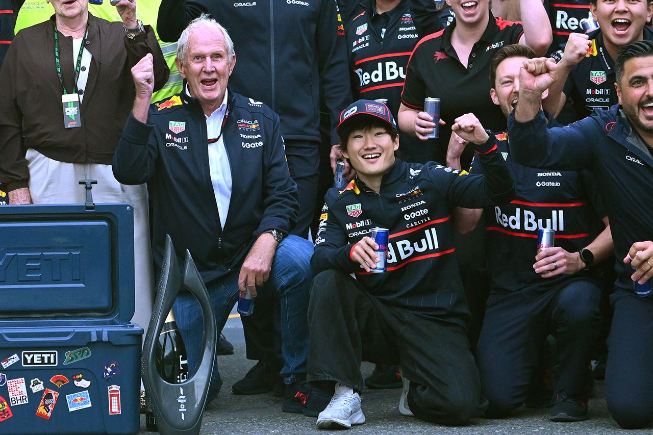 角田裕毅 レッドブルF1マルコが復調助力「経験不足ゆえコーチングが必要」