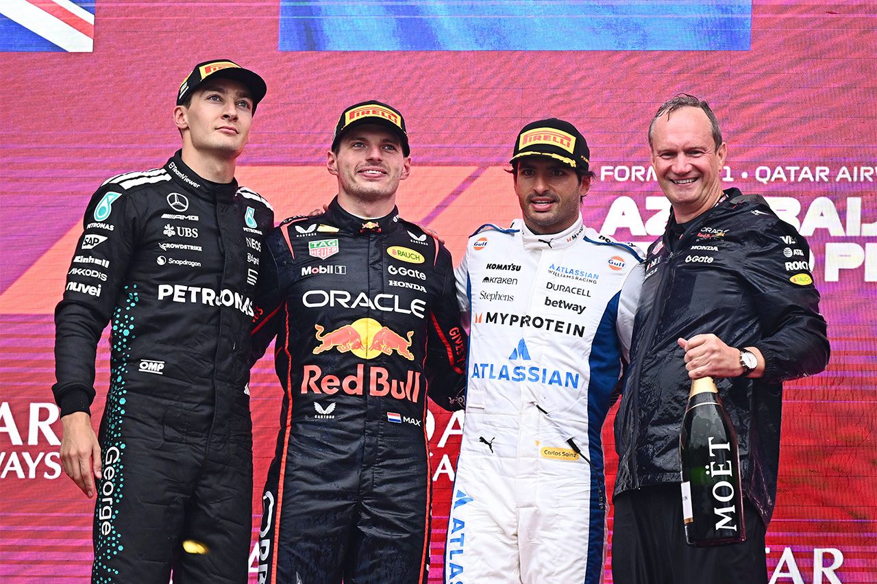 F1アゼルバイジャンGP 決勝：トップ10 ドライバーコメント