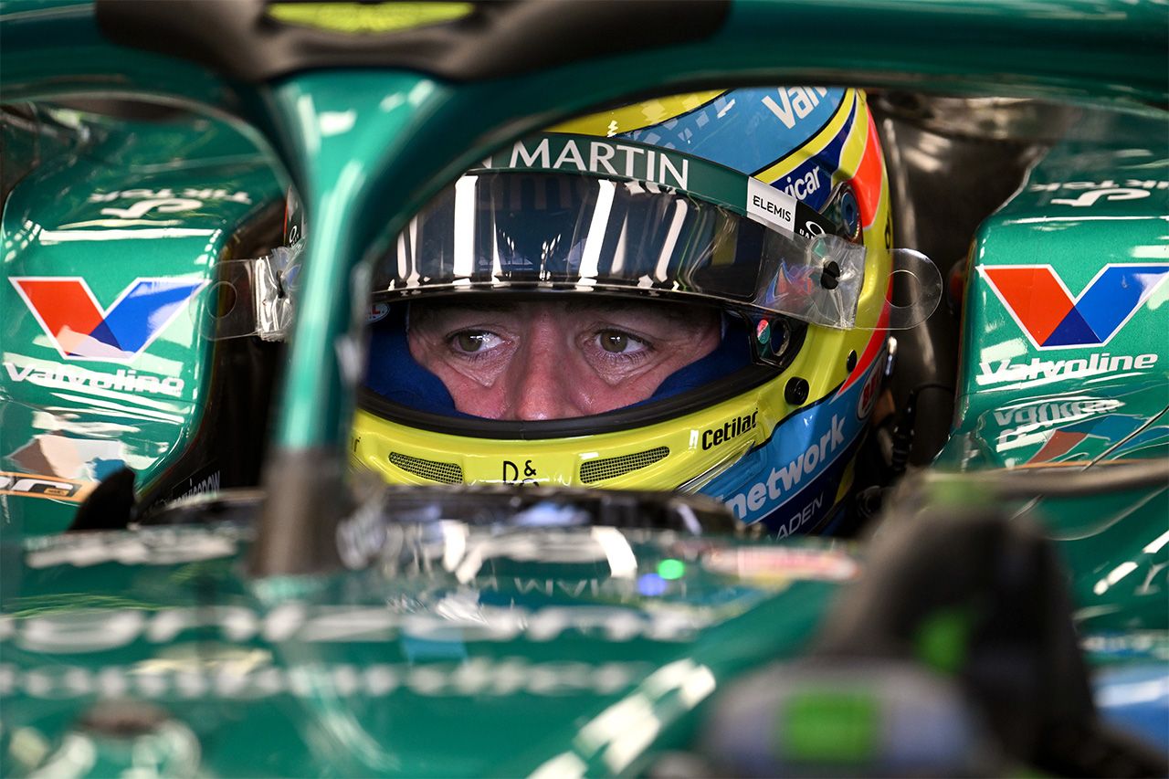 フェルナンド・アロンソ アストンマーティンF1は「苦戦を運命づけられたマシン」