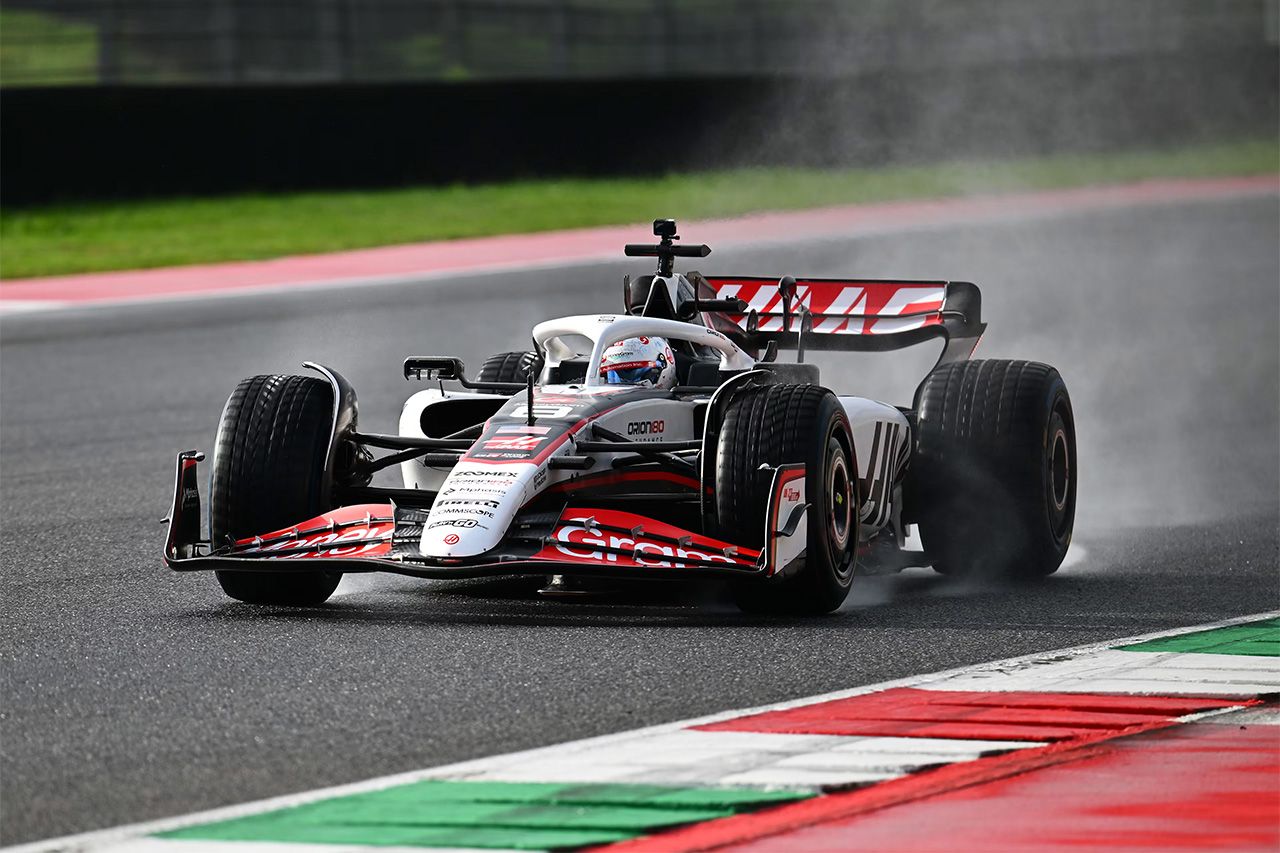 ロマン・グロージャン 5年ぶりにF1マシンで走行 ハースが特別テストを実施