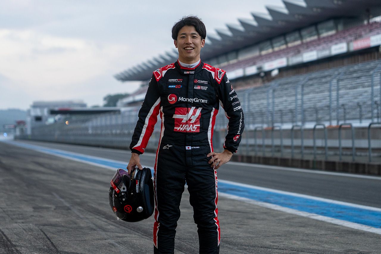 坪井翔 ハースF1チームとシルバーストンで2度目の旧型車テスト決定