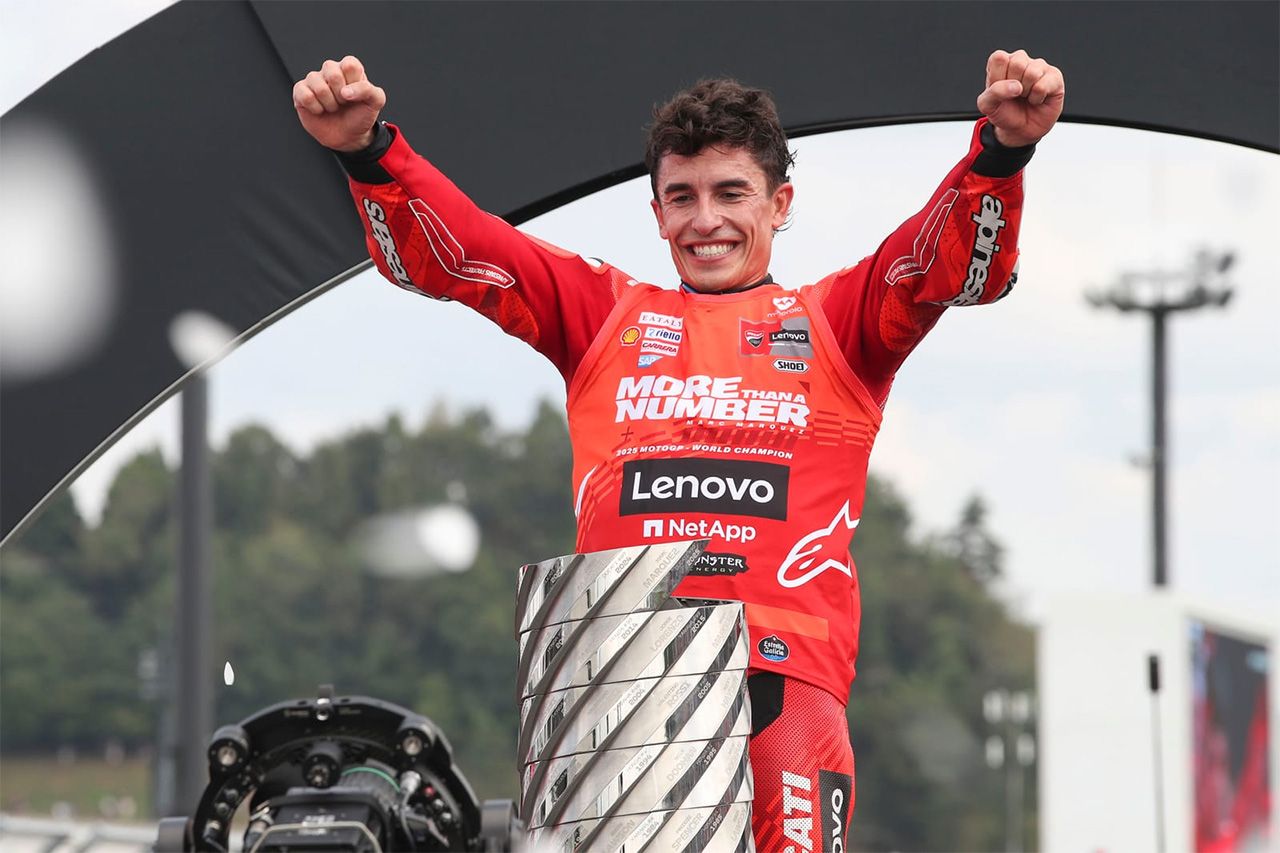 MotoGP 日本GP：バニャイア優勝 マルク・マルケスが7度目の王座獲得