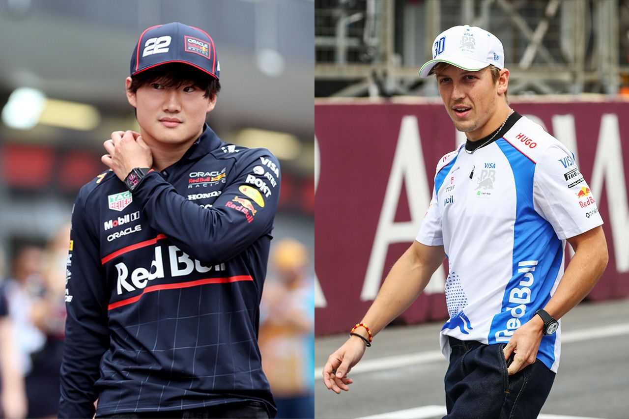 角田裕毅 2026年にリアム・ローソンとともにレッドブルF1放出の可能性も
