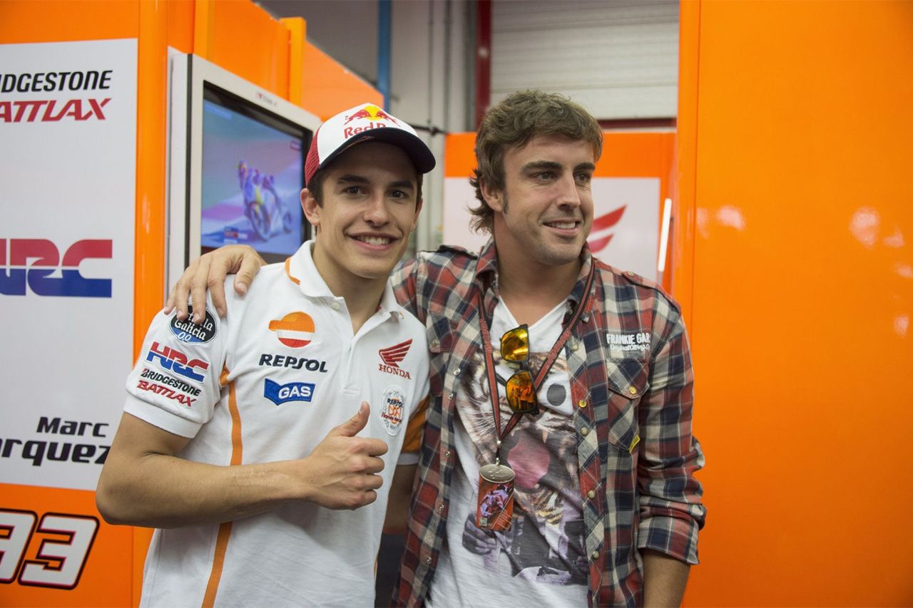 F1 フェルナンド・アロンソ MotoGP マルク・マルケス