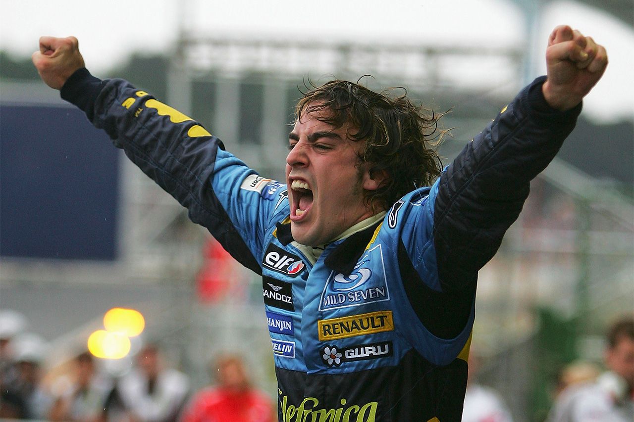 フェルナンド・アロンソ F1初戴冠から20年「叫びが記憶に残っている」