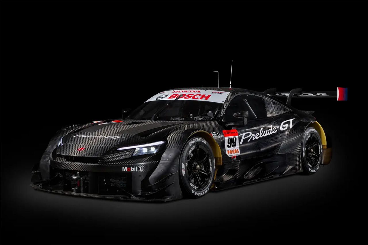 ホンダ 2026年スーパーGTに向けて開発中GT500車両「プレリュードGT」公開